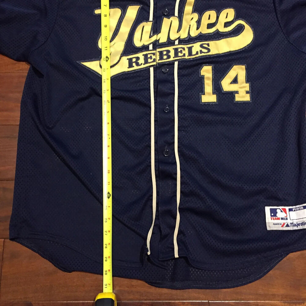 Vintage Majestic Yankee Rebels Jersey Men’s Size XL Maryland Baseball Game Used - Picture 5 of 7